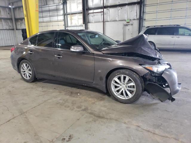 JN1BV7AR6FM418583 - 2015 INFINITI Q50 BASE BROWN photo 4