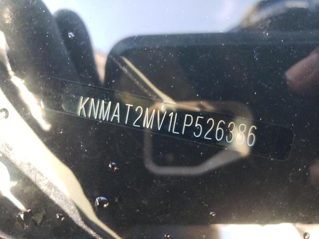 KNMAT2MV1LP526386 - 2020 NISSAN ROGUE S WHITE photo 13