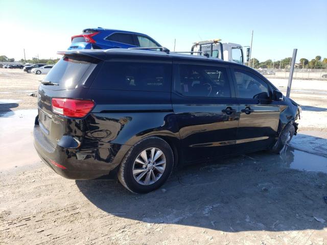 KNDMB5C18J6390812 - 2018 KIA SEDONA LX BLACK photo 3