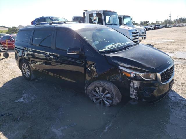 KNDMB5C18J6390812 - 2018 KIA SEDONA LX BLACK photo 4