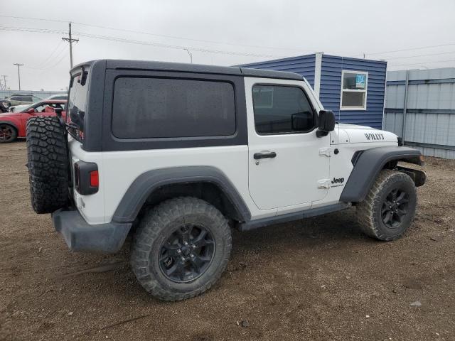 1C4GJXAN4MW715350 - 2021 JEEP WRANGLER SPORT WHITE photo 3