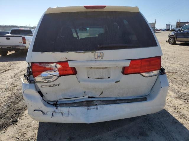 5FNRL38648B108417 - 2008 HONDA ODYSSEY EXL WHITE photo 6