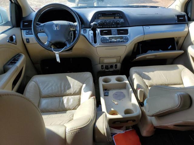 5FNRL38648B108417 - 2008 HONDA ODYSSEY EXL WHITE photo 8