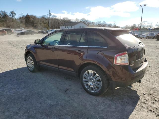 2FMDK4KC6ABB38003 - 2010 FORD EDGE LIMITED MAROON photo 2