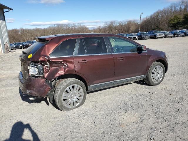 2FMDK4KC6ABB38003 - 2010 FORD EDGE LIMITED MAROON photo 3