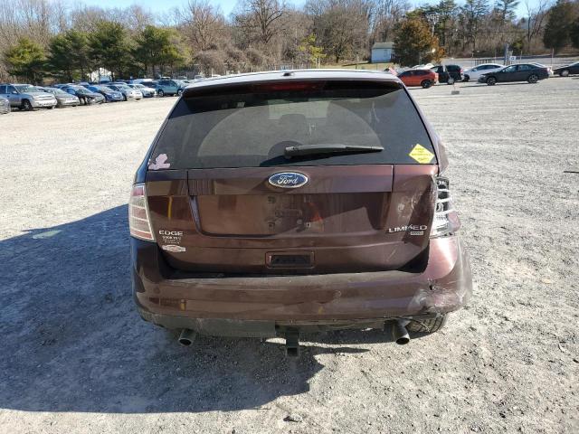 2FMDK4KC6ABB38003 - 2010 FORD EDGE LIMITED MAROON photo 6