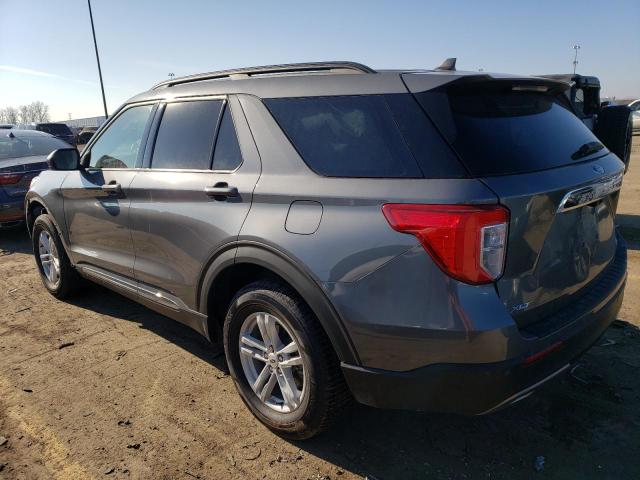 1FMSK8DHXPGB91487 - 2023 FORD EXPLORER XLT GRAY photo 2