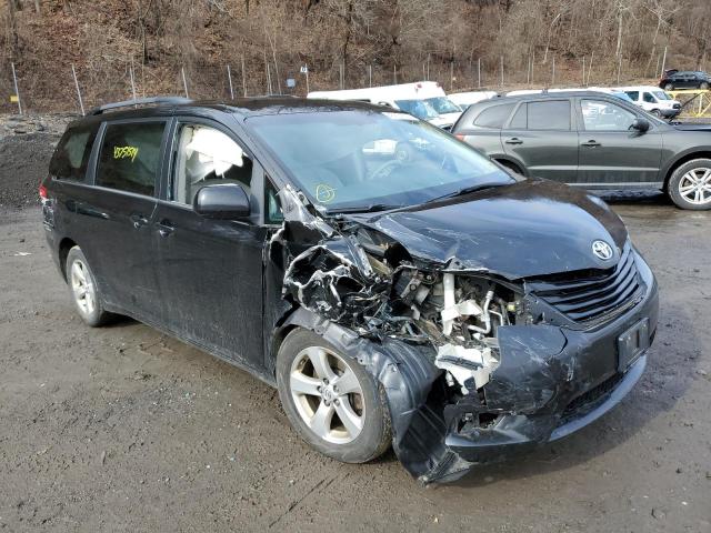 5TDKK3DC3DS353117 - 2013 TOYOTA SIENNA LE BLACK photo 4