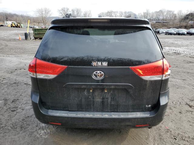 5TDKK3DC3DS353117 - 2013 TOYOTA SIENNA LE BLACK photo 6