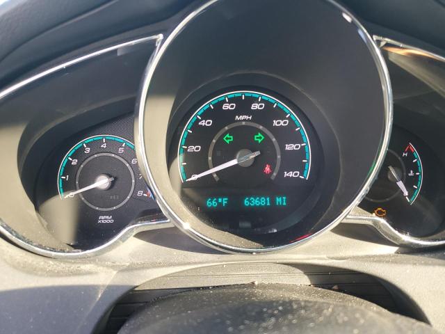 1G1ZE5E19BF314004 - 2011 CHEVROLET MALIBU LTZ 银色 照片 9