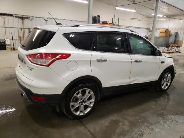 1FMCU9J97EUC59938 - 2014 FORD ESCAPE TITANIUM WHITE photo 3