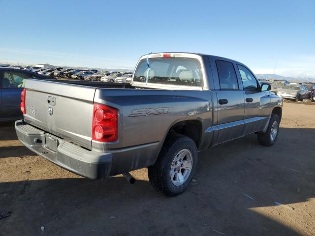 1D7HW38K08S530063 - 2008 DODGE DAKOTA SXT GRAY photo 3