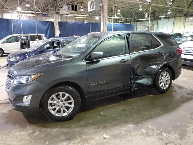 3GNAXKEVXML380805 - 2021 CHEVROLET EQUINOX LT GRAY photo 1