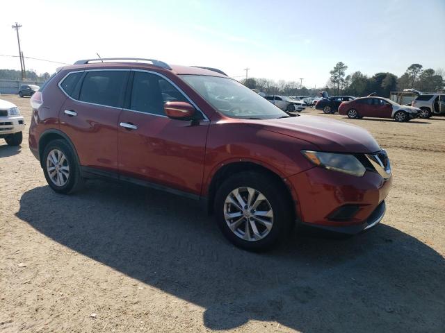 5N1AT2MT3FC800113 - 2015 NISSAN ROGUE S RED photo 4