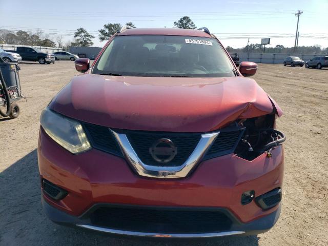 5N1AT2MT3FC800113 - 2015 NISSAN ROGUE S RED photo 5