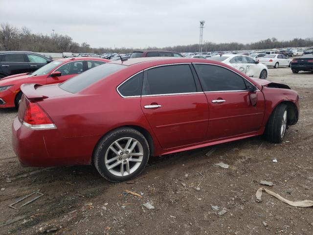 2G1WC5E3XE1165009 - 2014 CHEVROLET IMPALA LIM LTZ RED photo 3