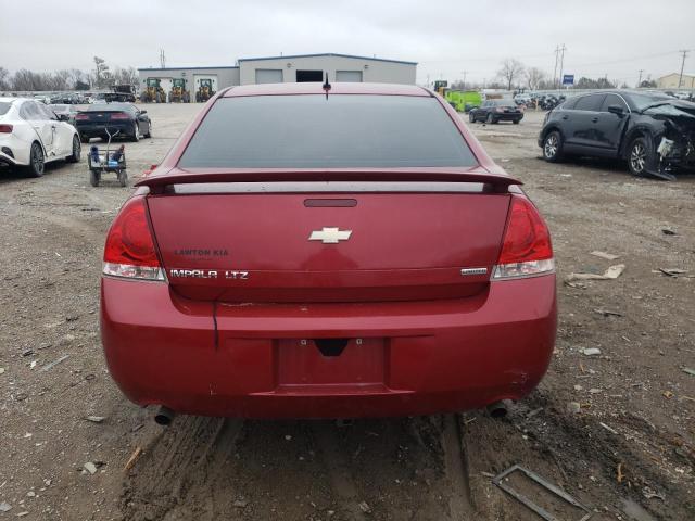 2G1WC5E3XE1165009 - 2014 CHEVROLET IMPALA LIM LTZ RED photo 6