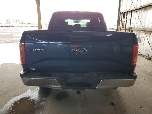 1FTEW1CP1GKE32131 - 2016 FORD F150 SUPERCREW BLUE photo 6