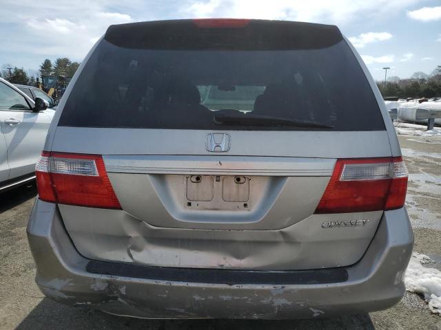 5FNRL38265B013818 - 2005 HONDA ODYSSEY LX SILVER photo 6