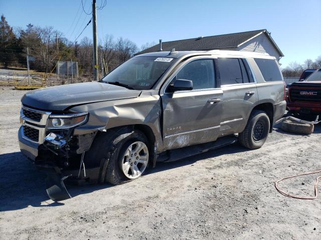 1GNSKAEC7JR113489 - 2018 CHEVROLET TAHOE K1500 LS TAN photo 1