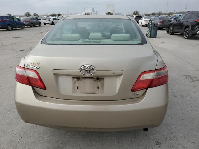 4T1BE46K98U247852 - 2008 TOYOTA CAMRY CE GOLD photo 6