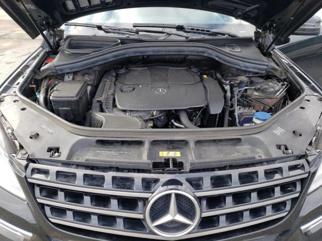 4JGDA5HB8FA619283 - 2015 MERCEDES-BENZ ML 350 4MATIC BLACK photo 12
