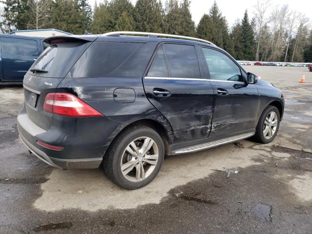 4JGDA5HB8FA619283 - 2015 MERCEDES-BENZ ML 350 4MATIC BLACK photo 3
