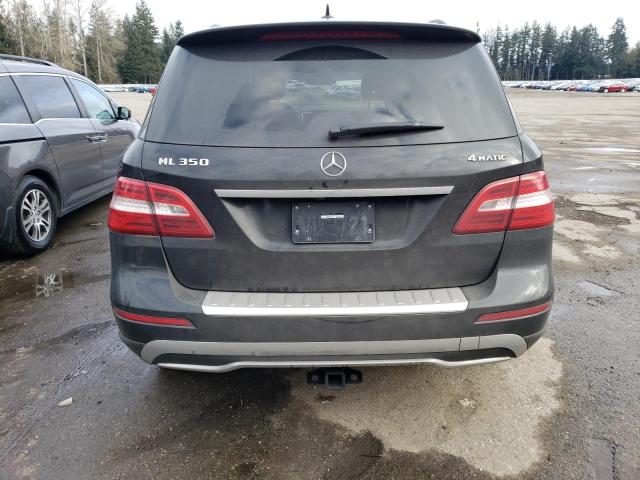 4JGDA5HB8FA619283 - 2015 MERCEDES-BENZ ML 350 4MATIC BLACK photo 6