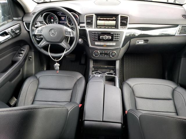 4JGDA5HB8FA619283 - 2015 MERCEDES-BENZ ML 350 4MATIC BLACK photo 8