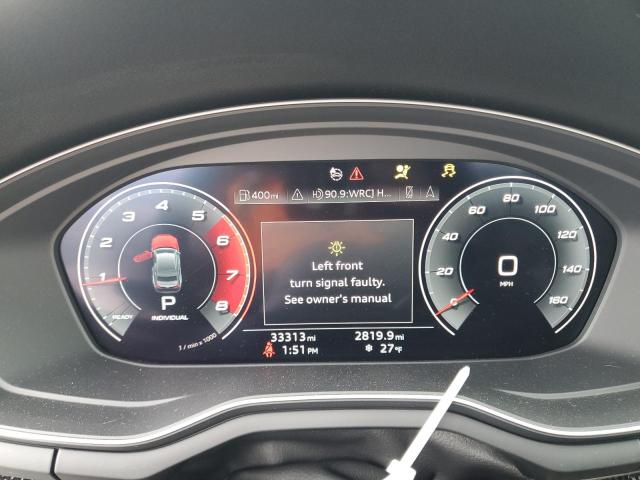 WAUR4AF51LA009015 - 2020 AUDI S5 PRESTIGE SILVER photo 9