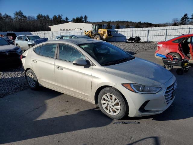 5NPD74LF9HH111522 - 2017 HYUNDAI ELANTRA SE SILVER photo 4