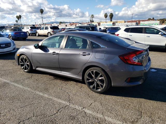 2HGFC2F88KH601554 - 2019 HONDA CIVIC SPORT GRAY photo 2