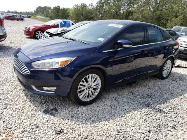 1FADP3J26HL307753 - 2017 FORD FOCUS TITANIUM BLUE photo 1