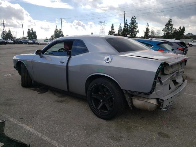 2C3CDYAG1EH261124 - 2014 DODGE CHALLENGER SXT SILVER photo 2