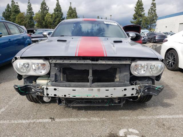 2C3CDYAG1EH261124 - 2014 DODGE CHALLENGER SXT SILVER photo 5