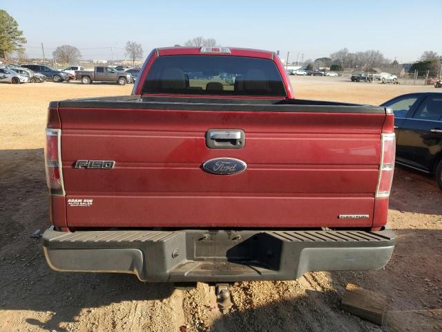 1FTEX1CM6DKG16379 - 2013 FORD F150 SUPER CAB RED photo 6