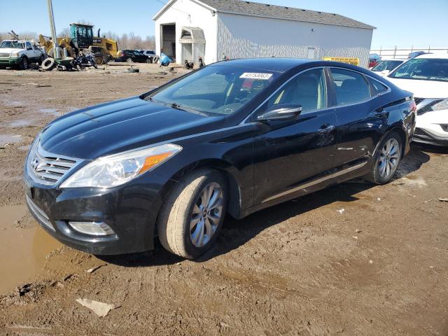 KMHFG4JG4EA352648 - 2014 HYUNDAI AZERA BLACK photo 1