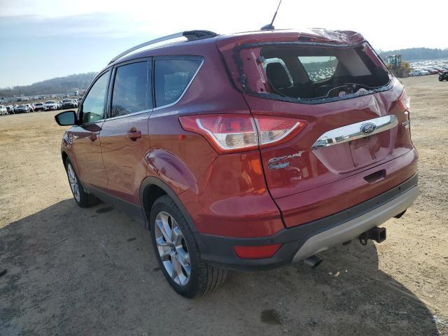 1FMCU9J91EUE35818 - 2014 FORD ESCAPE TITANIUM RED photo 2