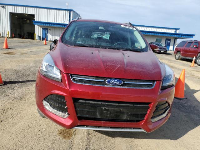 1FMCU9J91EUE35818 - 2014 FORD ESCAPE TITANIUM RED photo 5