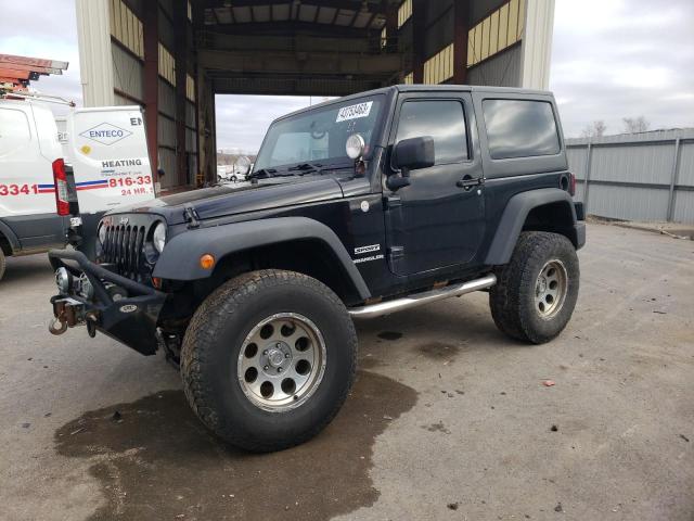 1J4AA2D16AL102946 - 2010 JEEP WRANGLER SPORT BLACK photo 1