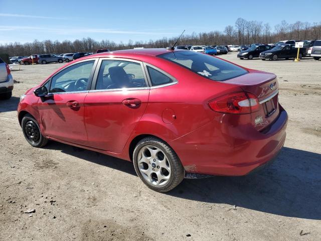 3FADP4CJ3BM196255 - 2011 FORD FIESTA SEL RED photo 2