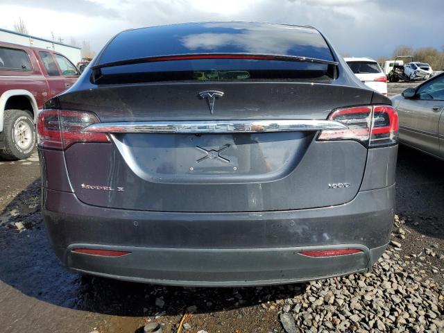 5YJXCBE24HF048089 - 2017 TESLA MODEL X GRAY photo 6