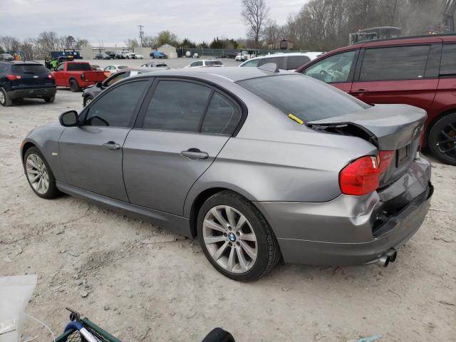 WBAPH77559NM46367 - 2009 BMW 328I I GRAY photo 2