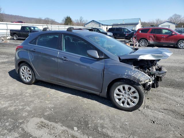 KMHD35LH6HU360042 - 2017 HYUNDAI ELANTRA GT SILVER photo 4