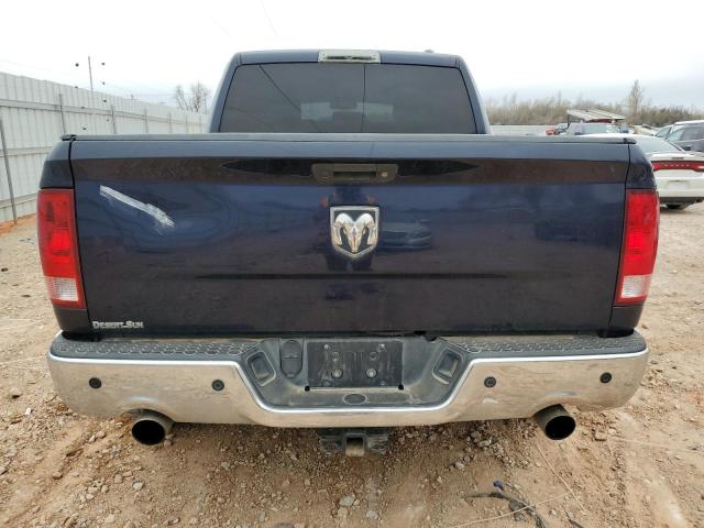 1C6RD7NT2CS204421 - 2012 DODGE RAM 1500 LARAMIE BLUE photo 6