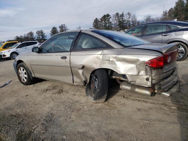 1G1JC12F147142298 - 2004 CHEVROLET CAVALIER TAN photo 2