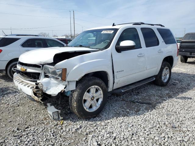 1GNSKBE06DR168810 - 2013 CHEVROLET TAHOE K1500 LT WHITE photo 1