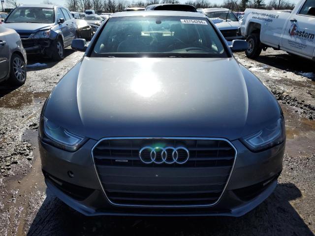 WAUBFAFLXDN013021 - 2013 AUDI A4 PREMIUM GRAY photo 5