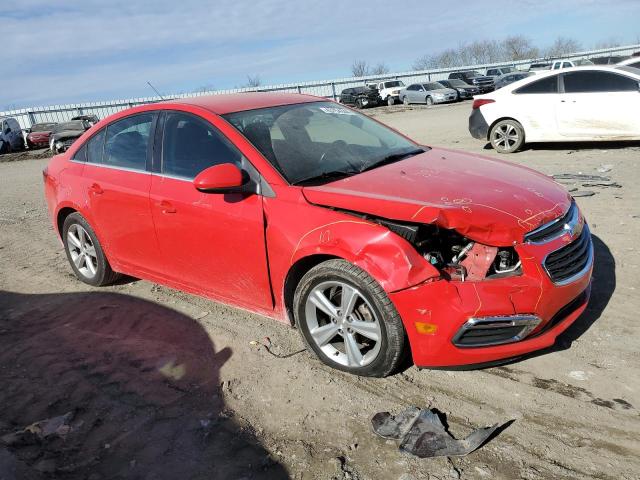 1G1PE5SB1F7145066 - 2015 CHEVROLET CRUZE LT RED photo 4