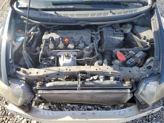 2HGFG12948H542699 - 2008 HONDA CIVIC EXL შავი ფოტო 11